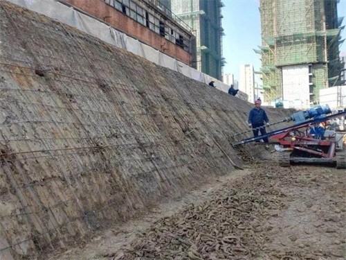 郧阳建筑边坡支护